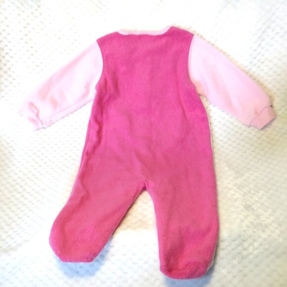 Sesame Street Pink Footie Pajamas/Romper 3/6 months - Picture 5 of 8